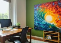 Photo canvas painting